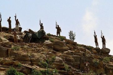 Des combattants d'Ansarullah