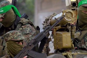 Des combattants du Hamas