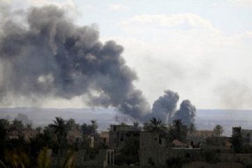 70 personnes dont des femmes et enfants ont été tués, le 18 mars 2019, par des raids US près de Baghouz