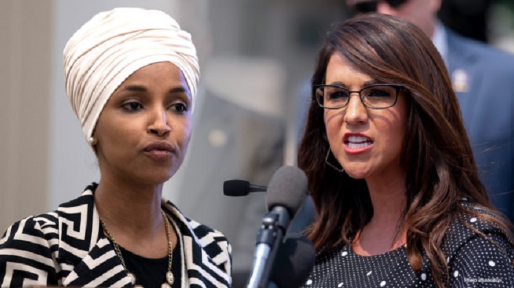 Ilhan Omar et Lauren Boebert
