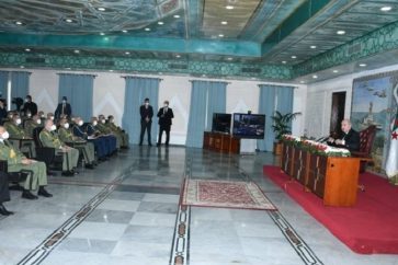 Le président de l’Algérie, Abdelmadjid Tebboune