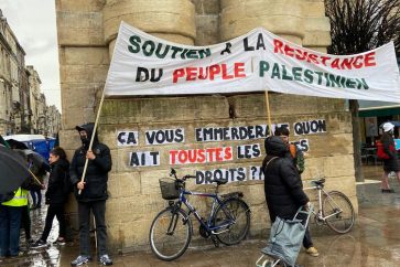 Le Comité Action Palestine "s'inquiète d’une dissolution qui vise à étouffer toute critique de la politique d’Israël."