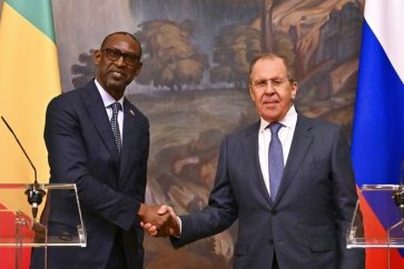 MM.Diop et Lavrov