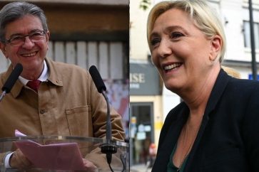 Mélenchon et Le Pen
