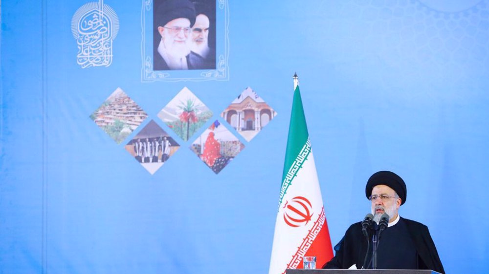 Le président iranien Ebrahim Raïssi