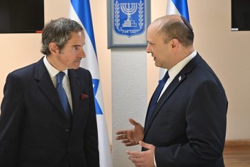 Grossi s'était rendu en Palestine occupée quelques jours avant le vote du Conseil des gouverneurs de l'AIEA