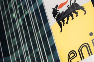 Logo du  géant énergétique italien Eni.