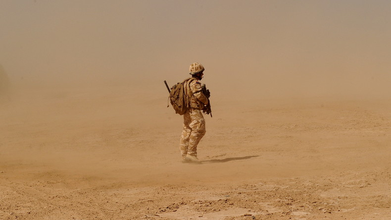 Un soldat britannique dans la province afghane de Helmand, en mars 2010 (image d'illustration).