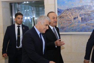 Lapid et Cavusoglu (Archives)