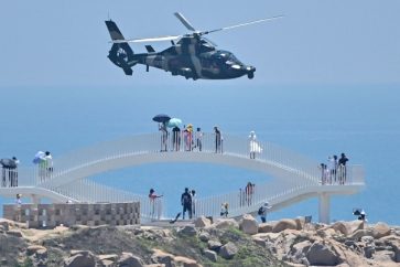 Pour Pékin, ces exercices sont "une mesure nécessaire et légitime" après la visite de Mme Pelosi.