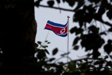 Drapeau de la Corée du Nord