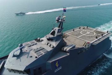 Le navire Shahid Soleimani