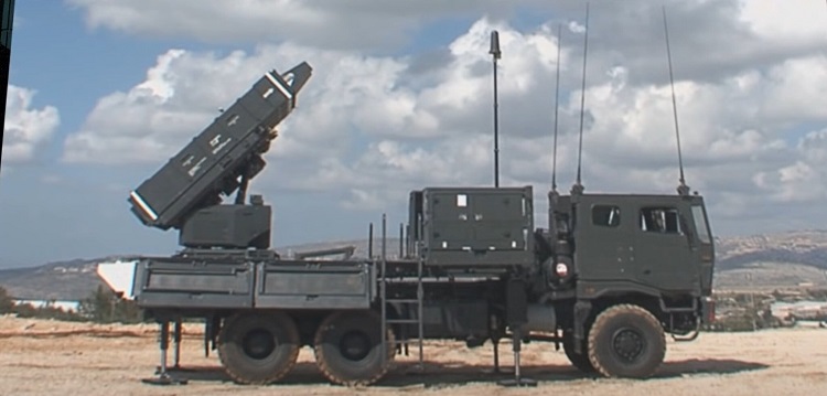 Système de défense aérienne SPYDER.