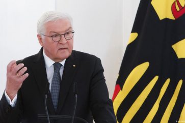 Le président allemand Frank-Walter Steinmeier