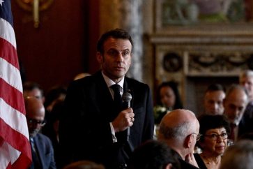 Le président français Emmanuel Macron