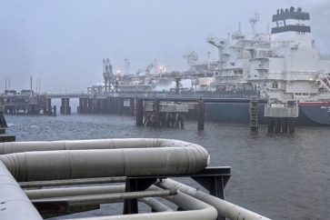 Terminal GNL de Wilhelmshaven en Allemagne (image d'illustration).