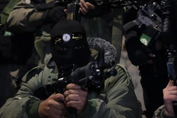 Un combattant du bataillon de Jénine.