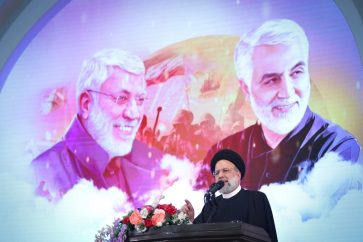 Le président iranien Ebrahim Raïssi