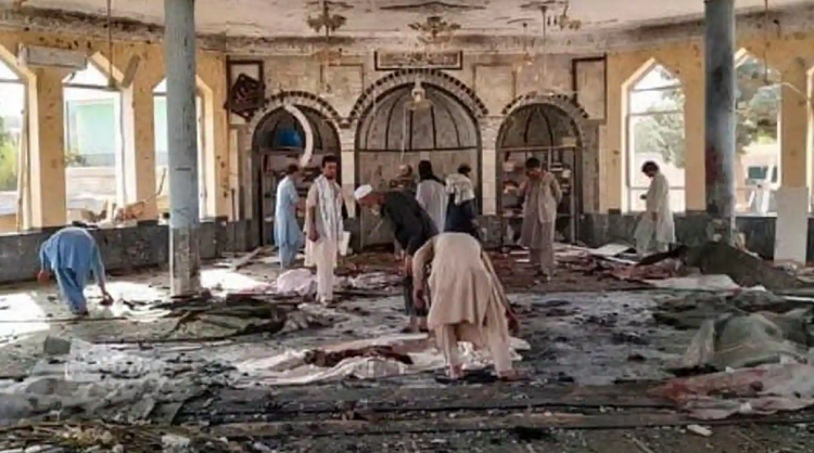 La mosquée de Peshawar visée par une explosion meurtrière, le 29 janvier 2023.