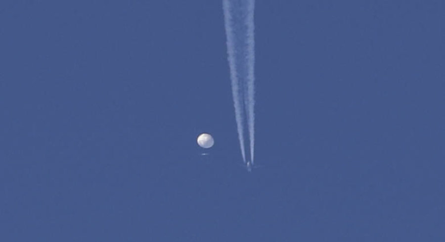 Le ballon chinois a été abattu au dessus des eaux territoriales des USA.