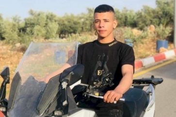 Le martyr palestinien Hamza Amjad Al-Ashqar.