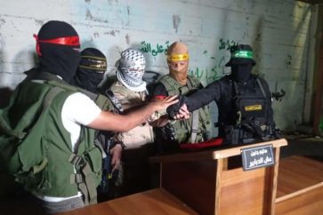 Des membres de la résistance palestinienne à Jénine.