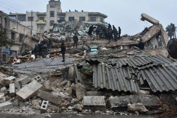 Destruction à  Lattaquié