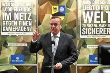 Le ministre allemand de la Défense Boris Pistorius, le 2 août à Stuttgart.