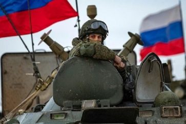 Un soldat russe (illustration)