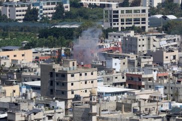 Le camp de réfugiés palestiniens à Ain al-Hilweh