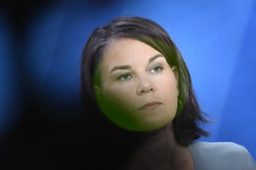 La cheffe de la diplomatie allemande Annalena Baerbock