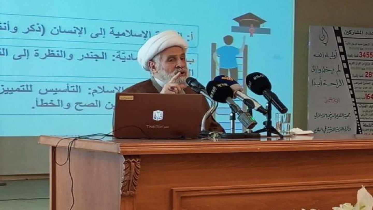 Cheikh Naïm Qassem, secrétaire général adjoint du Hezbollah