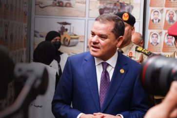 Le Premier ministre libyen Abdel Hamid Dabaiba.