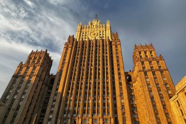 Le bâtiment du ministère des Affaires étrangères de la Fédération de Russie à Moscou, le 7 septembre 2023 (photo d'illustration).