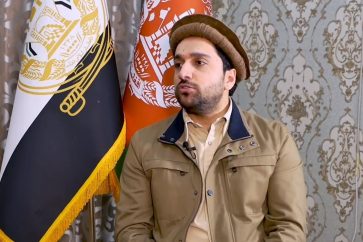 Le chef des rebelles en Afghanistan, Ahmed Masoud