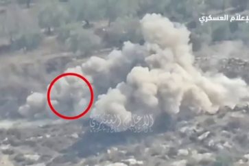 Embuscade tendu par Al-Qassam à une force israélienne à Bet Lid, en Cisjordanie, le jeudi 2 novembre.