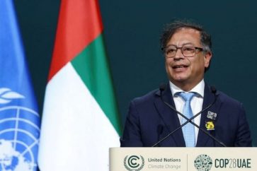 Le président colombien Gustavo Petro