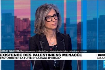 La rapporteuse spéciale des Nations unies pour la Palestine, Francesca Albanese