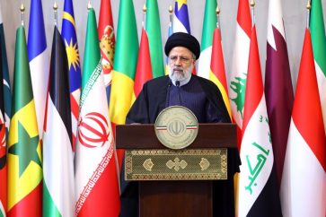 « Nous pensons que la juste solution à la question palestinienne est de se référer aux votes du peuple palestinien, y compris les musulmans, les chrétiens et les juifs. »