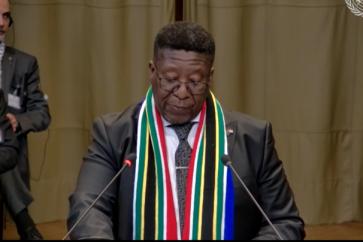 L’ambassadeur d'Afrique du Sud aux Pays-Bas, Vusimuzi Madonsela