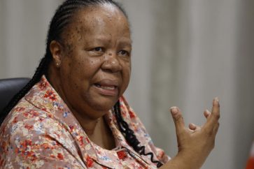 La cheffe de la diplomatie sud-africaine Naledi Pandor