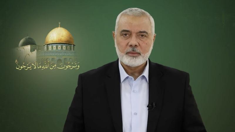 Le chef du bureau politique du Hamas, Ismaïl Haniyeh