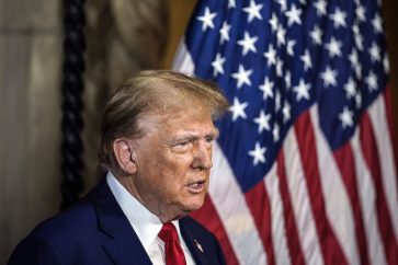 L'ex-président US Donald Trump