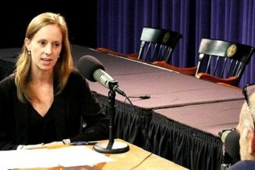 Annelle Sheline, responsable des droits de l'homme du Département d'État américain