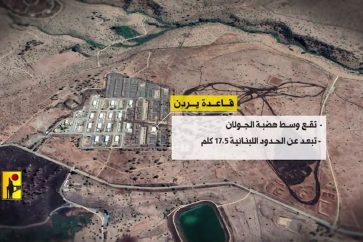 La caserne israélienne de Yarden est située au centre du Golan syrien occupé