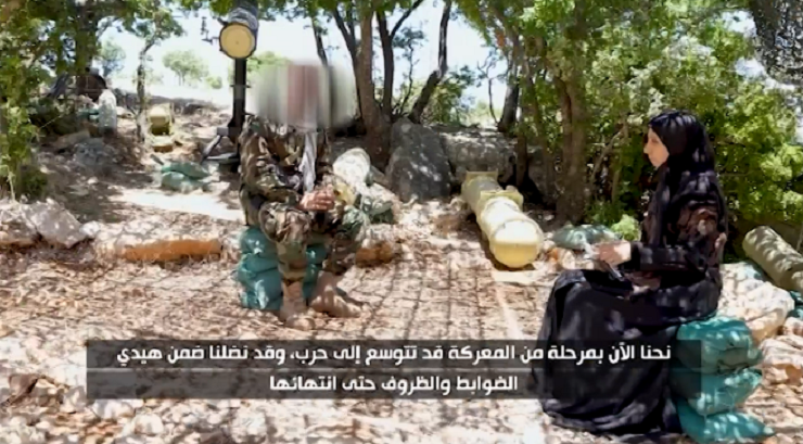 L’officier de l’Unité d’artillerie de la Résistance islamique a parlé aussi des Falaq et des Katioucha