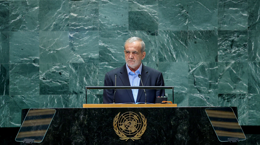 Le président iranien Massoud Pezeshkian