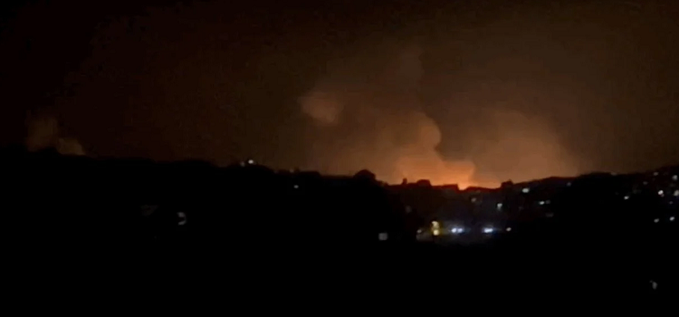 Raids israéliens contre l'est du Liban, le 31 janvier 2025.