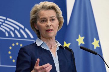 La présidente de la Commission européenne, Ursula von der Leyen. ©AFP/Archives