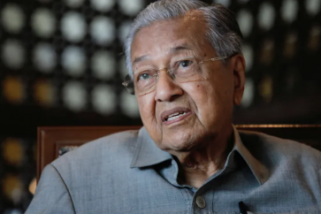 L'ancien Premier ministre malaisien Mahathir Mohamad.